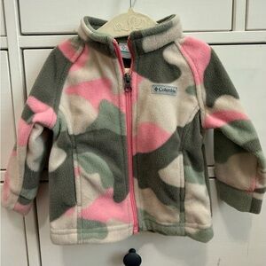 Baby Girl Columbia Fleece 6-12m